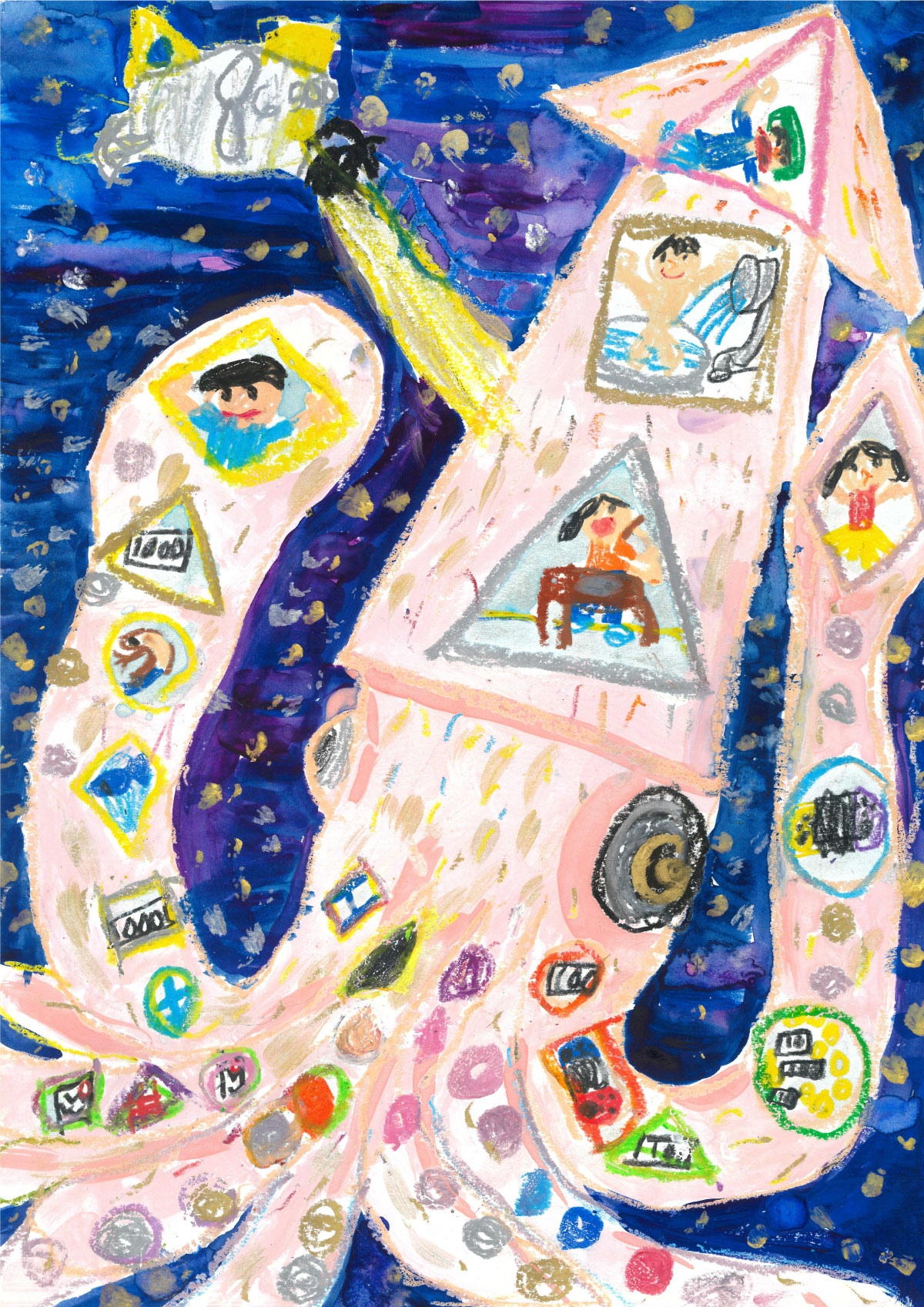 ダイオウイカの巨大な家