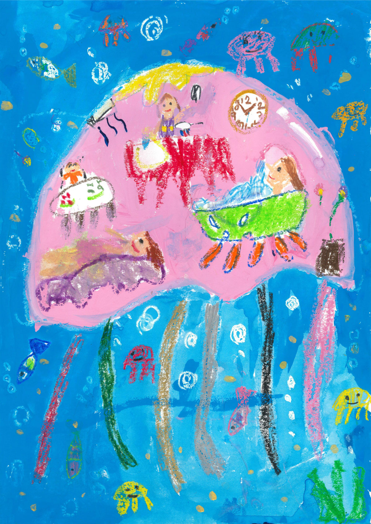 プカプカクラゲのおうち