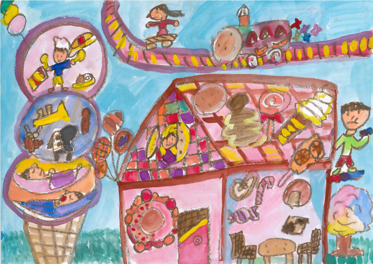 たのしいおかしの家たち