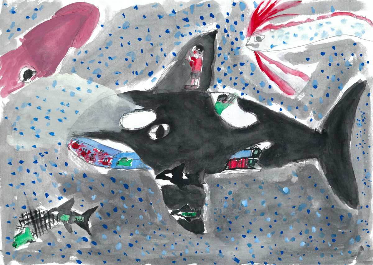 シャチの深海ハウス