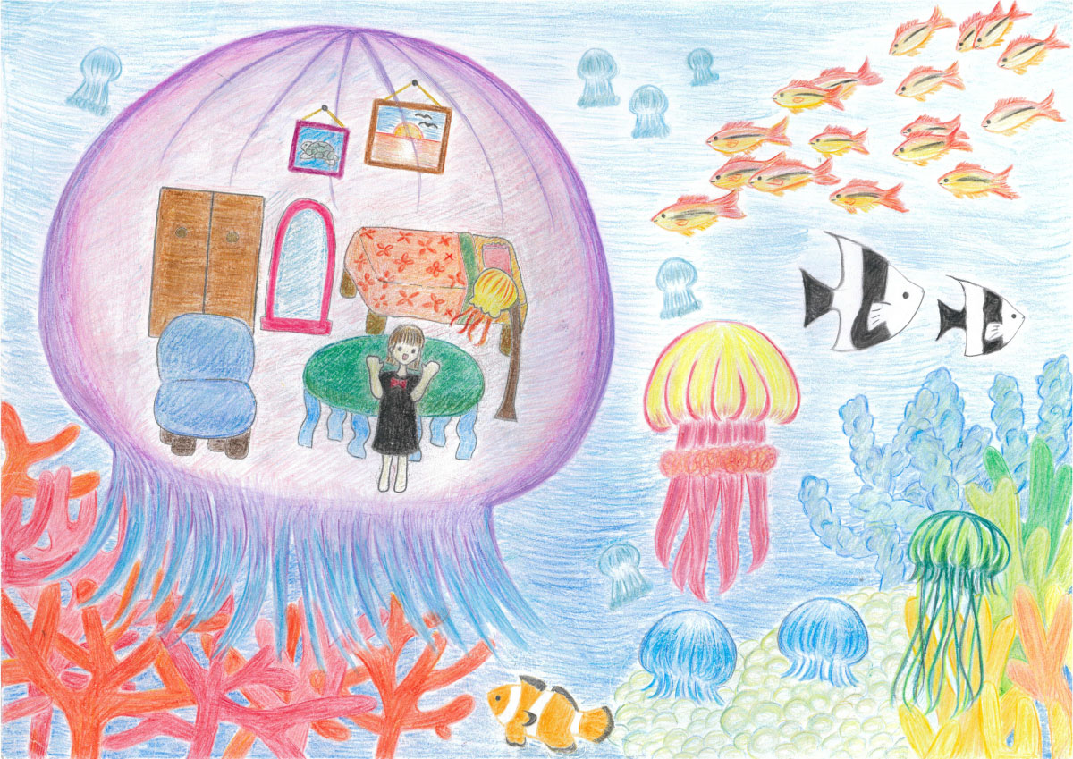 クラゲの家かわいいな