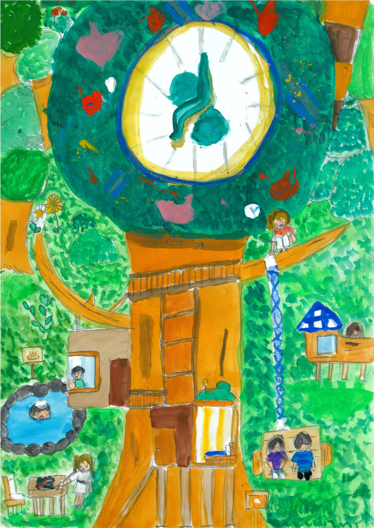 まほうがかかるツリーハウス