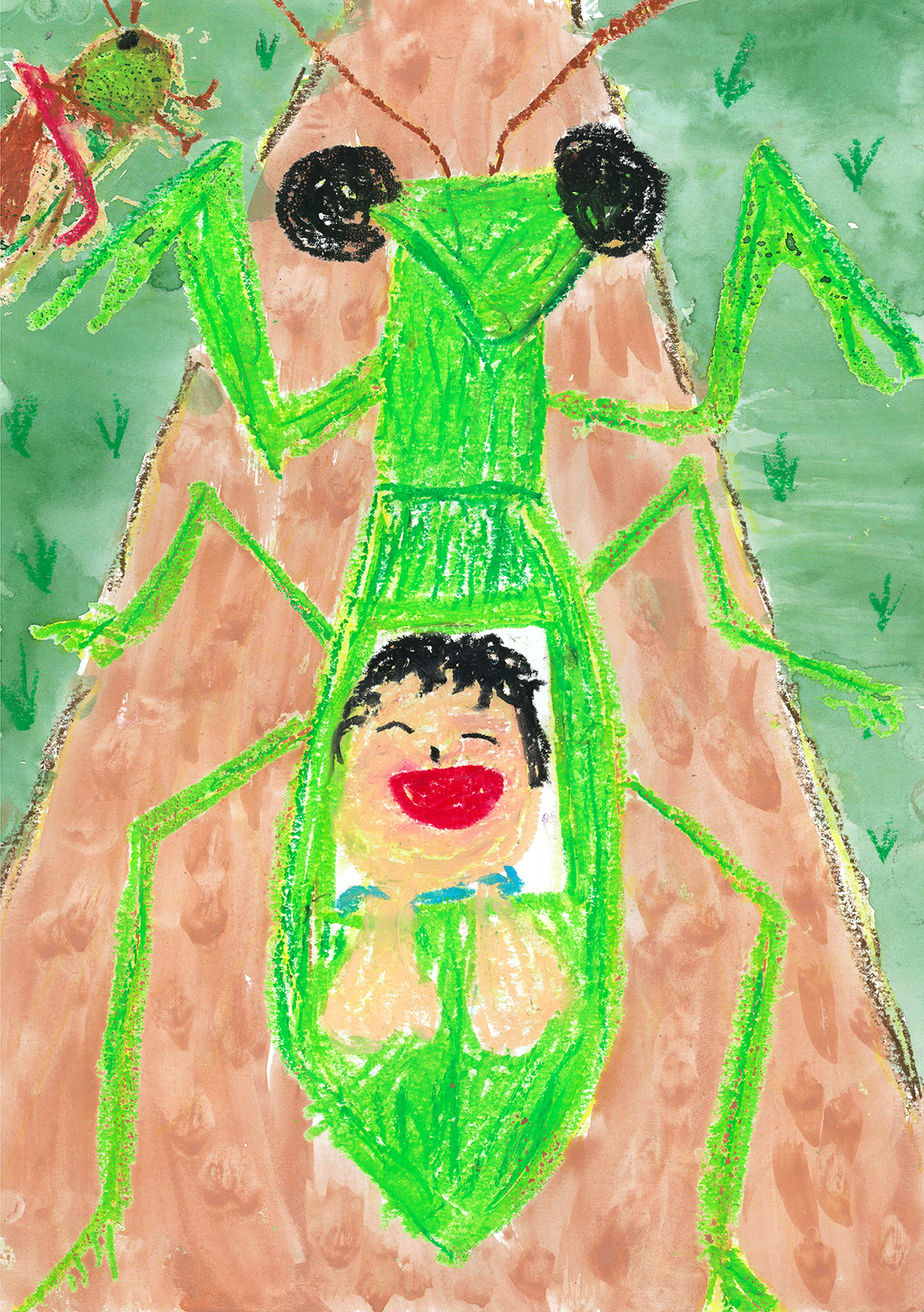 カマキリと狩りができる家