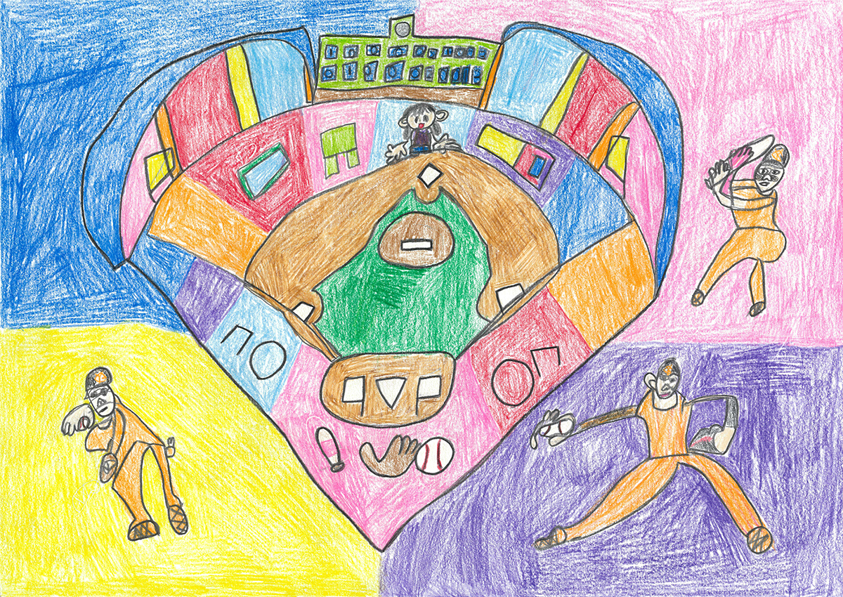 野球スタジアムのおうち