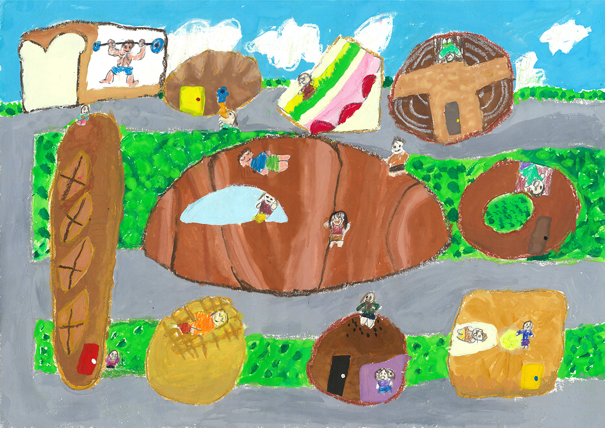 パンのじゅうたくがい